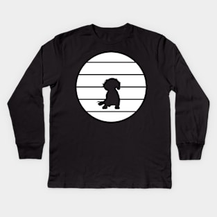 Dachshund dog Kids Long Sleeve T-Shirt